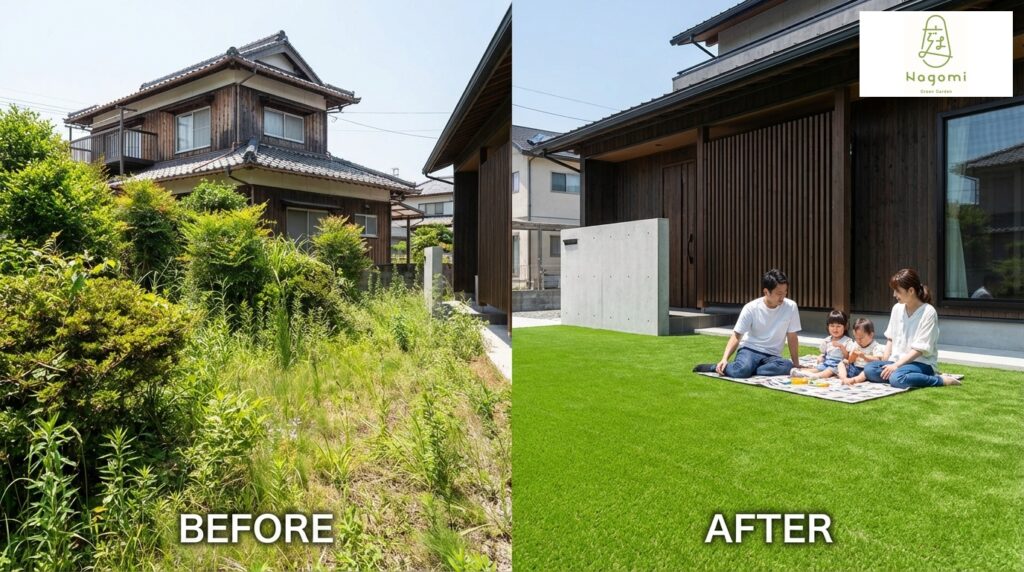 庭リフォーム福井で雑草対策に人工芝は本当に最適？砂利との違いも徹底解説