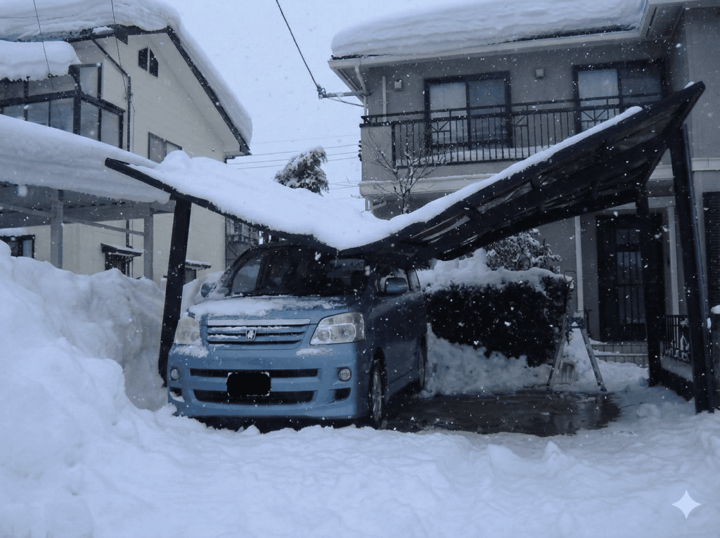 【完全解説】福井の雪害で外構が破損！火災保険で修繕費用は補償される？